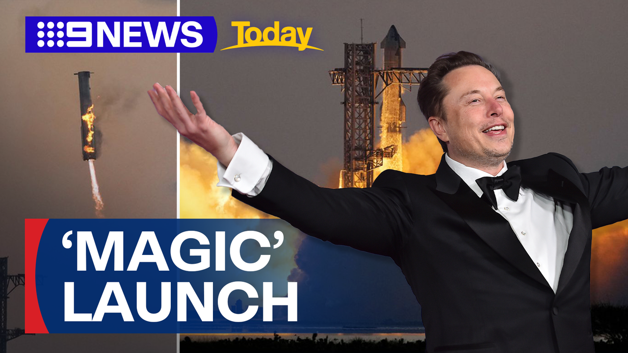 SpaceX pulls off boldest launch yet 9News Latest Stories Season 2024