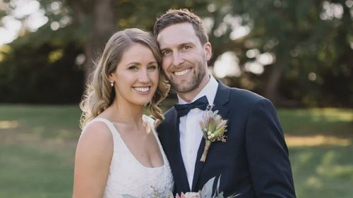 Luke Johnson is warning young Australians to be on the lookout for symptoms as oncologists label its early onset an "epidemic". It's been a two-year journey for since he and his wife, Tegan, were given the worst possible news.