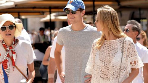 Ivanka Trump (right) on holidays in Dubrovnik with husband Jared Kushner and Rupert Murdoch's ex-wife Wendi Deng. (PA)