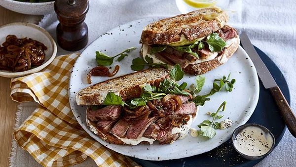 Curtis Stone steak sandwich 