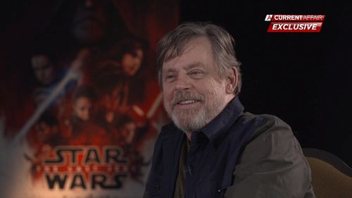 Mark Hamill opened up for a frank discussion about his late friend Carrie Fisher. (9NEWS)