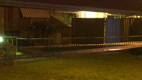 Emergency services were called to a McKean Street address about 9pm yesterday. Picture: 9NEWS