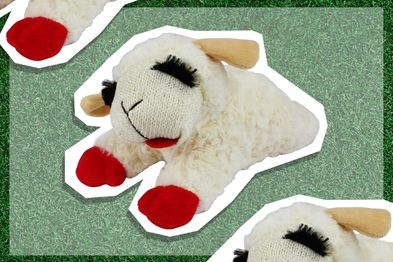 9PR: Multipet Lamb Chop Squeaky Plush Dog Toy