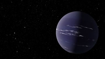 The exoplanet is believed to have water clouds and has an average temperature of 60C.