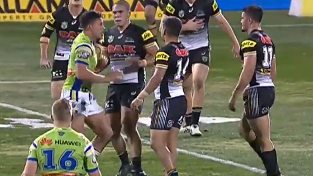 Tapine and Harawira-Naera sin-binned for slapping in Panthers win over Raiders