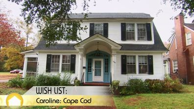 A Cape Cod home on House Hunters.