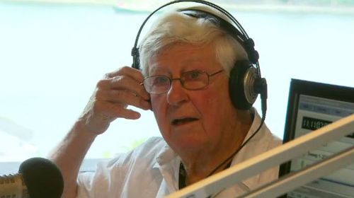 Radio legend Bob Rogers wants to stay on the airwaves until he's 100 ( A Current Affair).