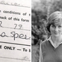 Princess Diana's first-ever job contract up for auction