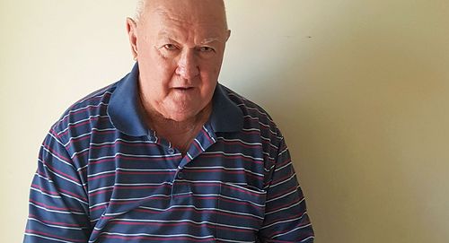 Ron, an 80-year-old widower, has been left nearly penniless after his Centrelink pension was allegedly cut off without notice.