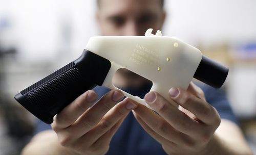 3D-printed guns are potentially deadly and accessible by anyone with an Internet connection - so how big of a danger are they in Australia? Picture: AAP.