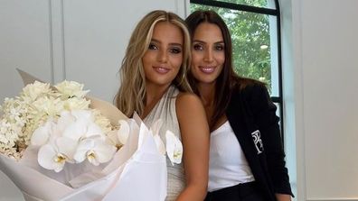 Snezana Wood with daughter Eve on her formal day.