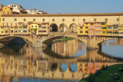 A bridge too far: The Ponte Vecchio in Florence.