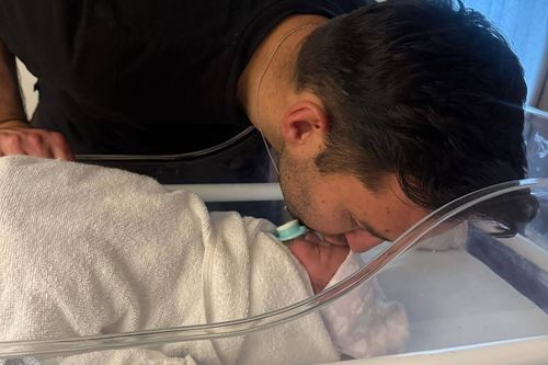 Political power couple ﻿Victorian Animal Justice MP Georgie Purcell and Federal Labor MP Josh Burns have welcomed their first child together at a time when her Jewish father "needed some light in the darkness".