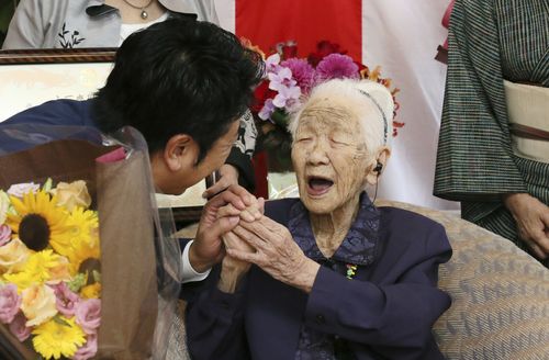 Japan's Kane Tanaka has taken out the title of oldest person on Earth, celebrating her 116th birthday.