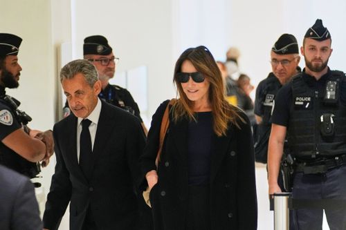 Former French President Nicolas Sarkozy, Carla Bruni