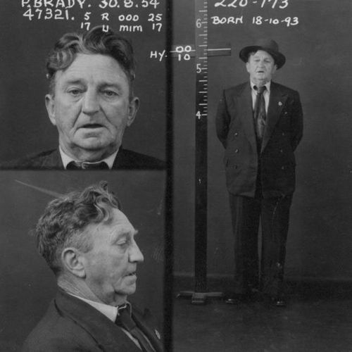 Patrick Francis Brady was acquitted of the murder.