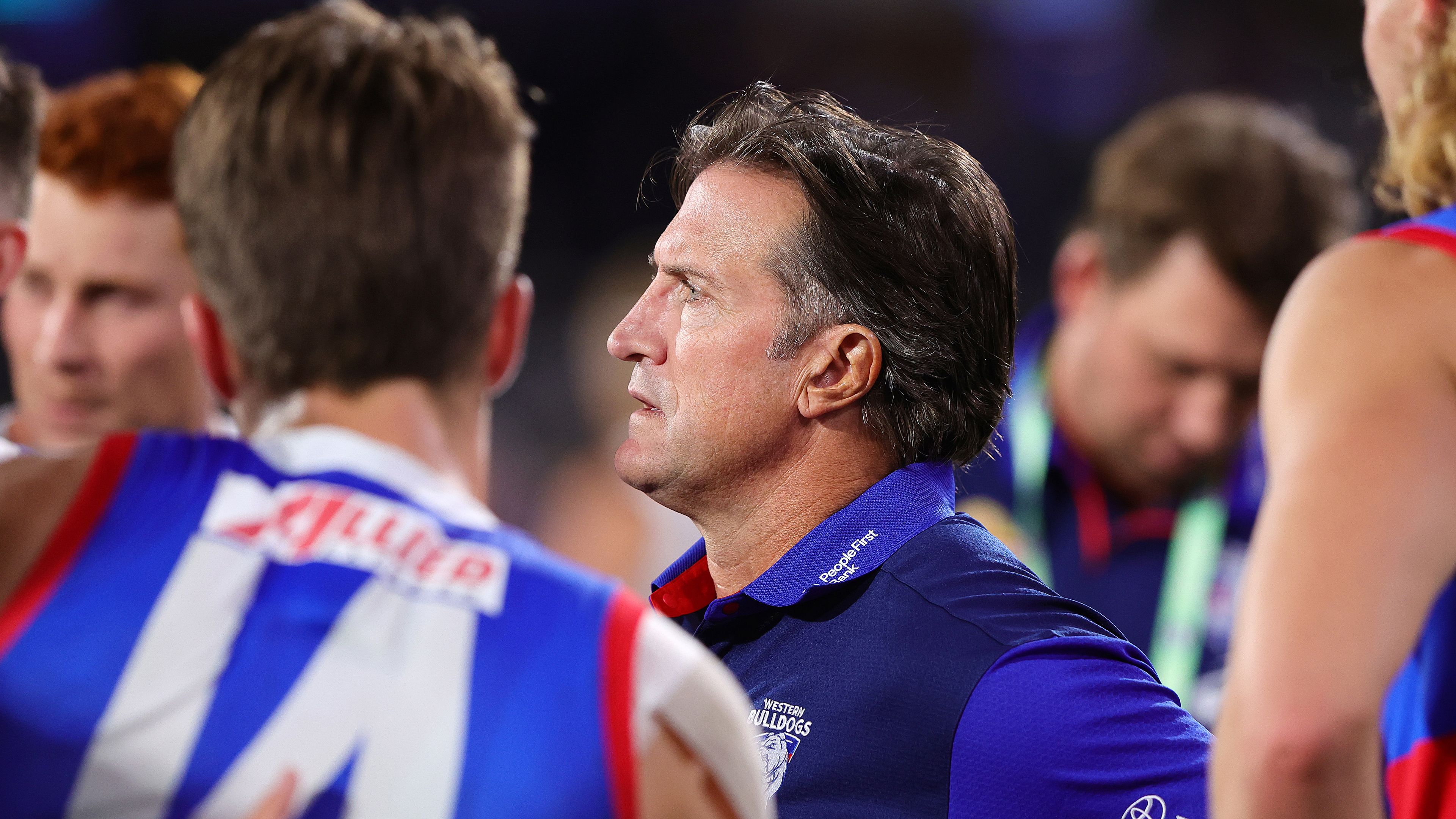 Luke Beveridge is facing another stressful season at the helm.