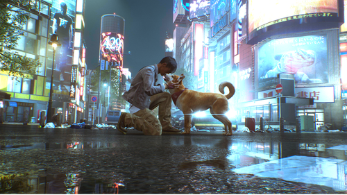 Screenshot from the video game Ghostwire: Tokyo