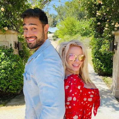 Britney Spears and Sam Asghari