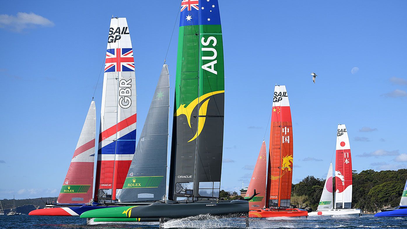 Sail GP Sydney Japan ahead of Australia after day one, Nathan