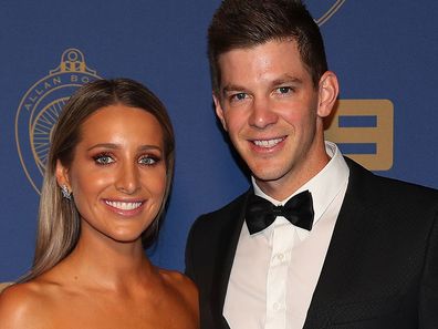 Tim Paine and wife Bonnie