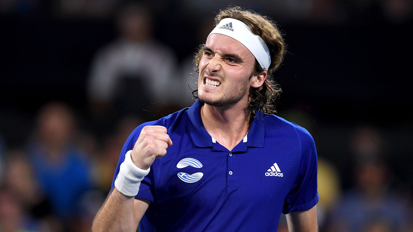 Tennis News: Stefanos Tsitsipas destroys racquet in match ...