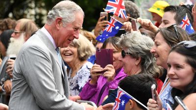 Prince Charles in Australia, 2018.