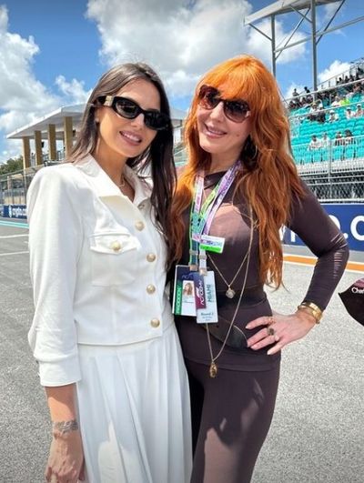 Kelly Piquet and Charlotte Tilbury