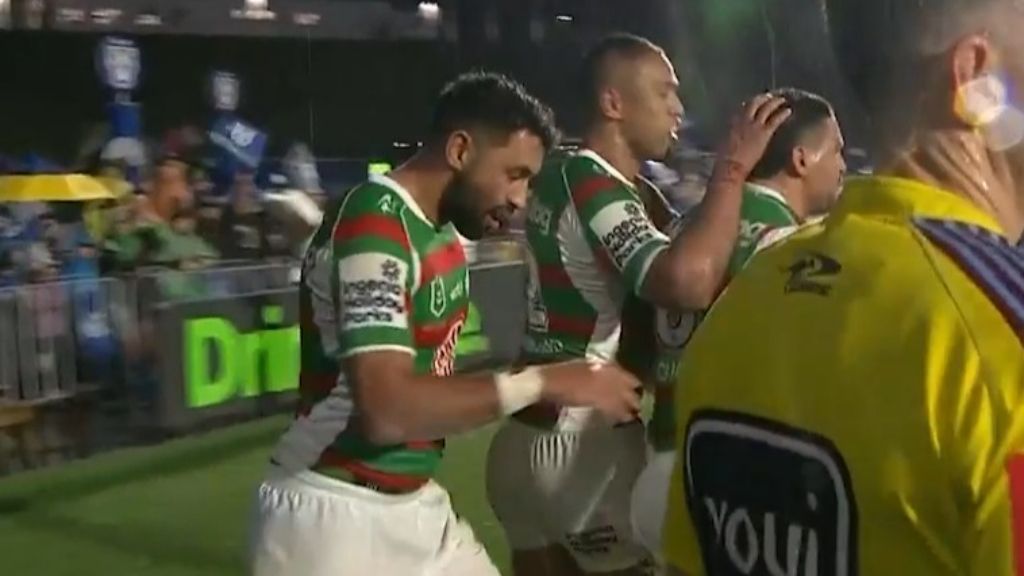 Alex Johnston equals try-scoring records with Ken Irvine and Steve Menzies after Rabbitohs win 