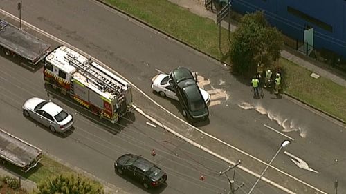 Emergency services are on the scene. (9NEWS)