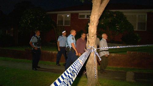 Police were called to the home around 6:45pm tonight. (9NEWS)