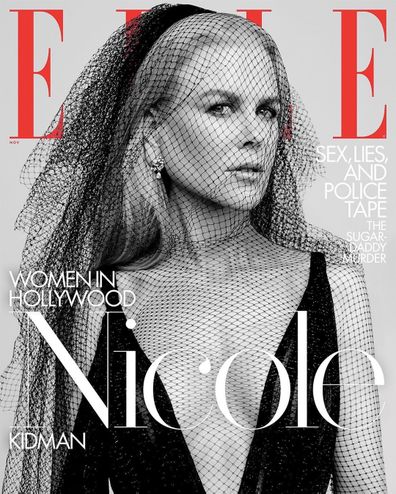 Nicole Kidman, Elle, magazine, cover, shoot