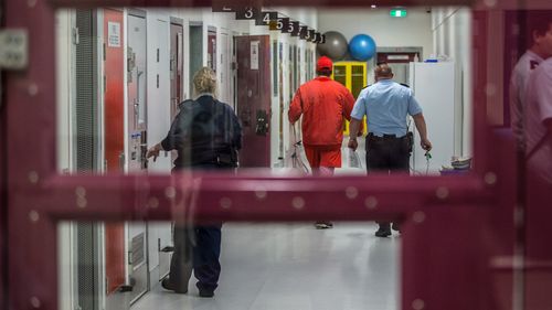 The Olearia Unit at Barwon Prison is the highest security unit in Victoria.