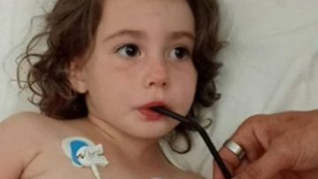 A Victorian toddler has been hospitalised after she was allegedly left in a daycare bus for up to five hours.Alyza, three, is regularly picked up from her Shepparton home by bus and taken to Lulla&#x27;s Children and Family Centre about three kilometres away.