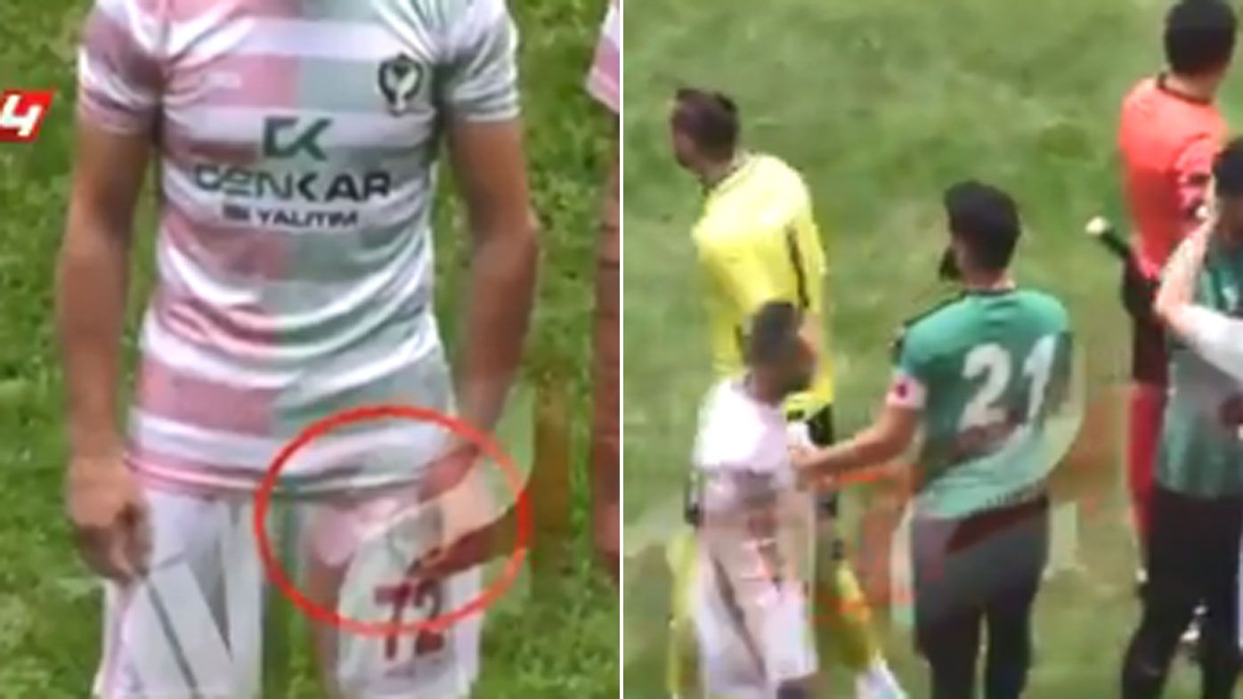 Turkish footballer facing life ban after attacking rival