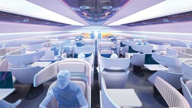 Airbus won a Crystal Cabin Award for its next generation cabin concept "Airspace Cabin Vision 2020."