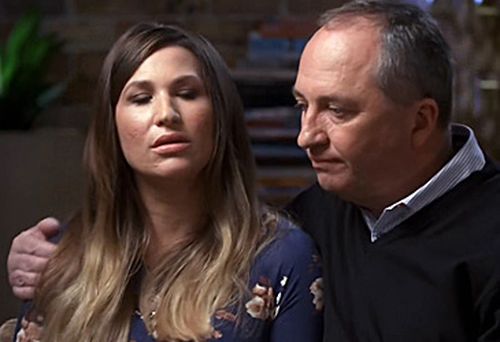 Vikki Campion and Barnaby Joyce (Getty)