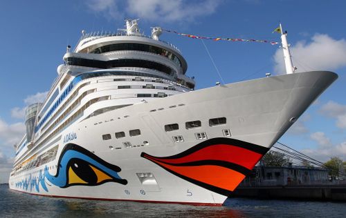 Aida Cruises said there was reason to believe that the celebrity, who first became well-known as a contestant in Germany's version of Pop Idol in 2003, jumped into the sea on Sunday morning.