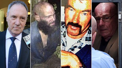 Robert Hughes, Malcolm Naden, Ivan Milat, Roger Rogerson are all serving their sentences in NSW prisons.