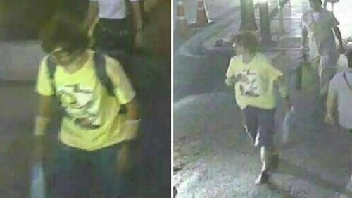 Thai authorities believe this man is a person of interest in the Bangkok bombing. (Supplied)