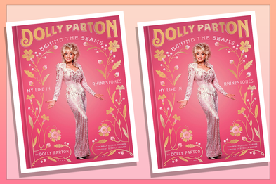 9PR: Behind the Seams: My Life in Rhinestones by Dolly Parton book cover