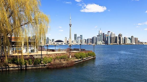 View of Toronto from Centre Island (Getty)