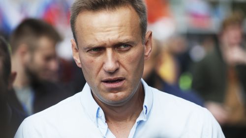 Russian opposition leader Alexei Navalny.