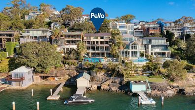 Sydney Mosman mansion waterfront habourside property market real estate 