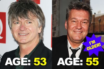 Can you pick the slightly-older celeb in these famous pairs? Careful - Botoxed foreheads can be deceiving!