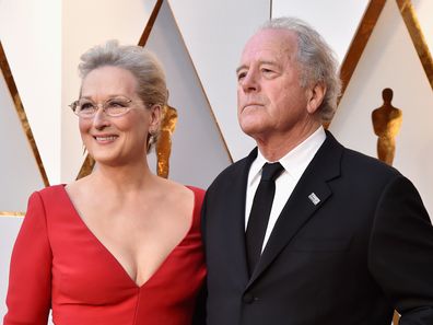 Meryl Streep and Don Gummer at the 2018 Academy Awards on March 4, 2018. It was their final red carpet appearance.
