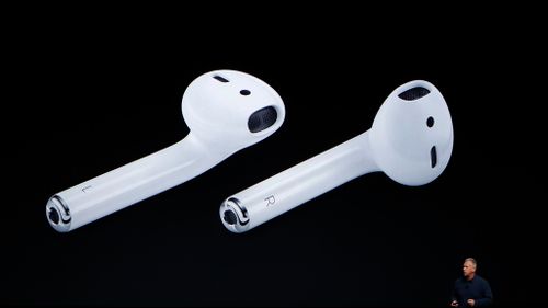 Apple's wireless AirPods earbuds. (Apple/AFP)