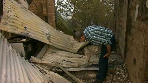 Tathra locals are getting the first glimpse of what's left of their fire-ravaged homes. (9NEWS)