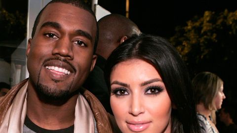 Kanye West 'all over' Kim Kardashian