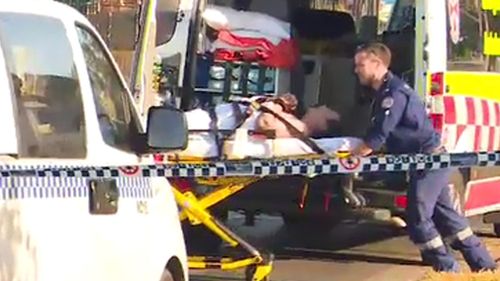 Both men suffered critical injuries. Picture: 9NEWS